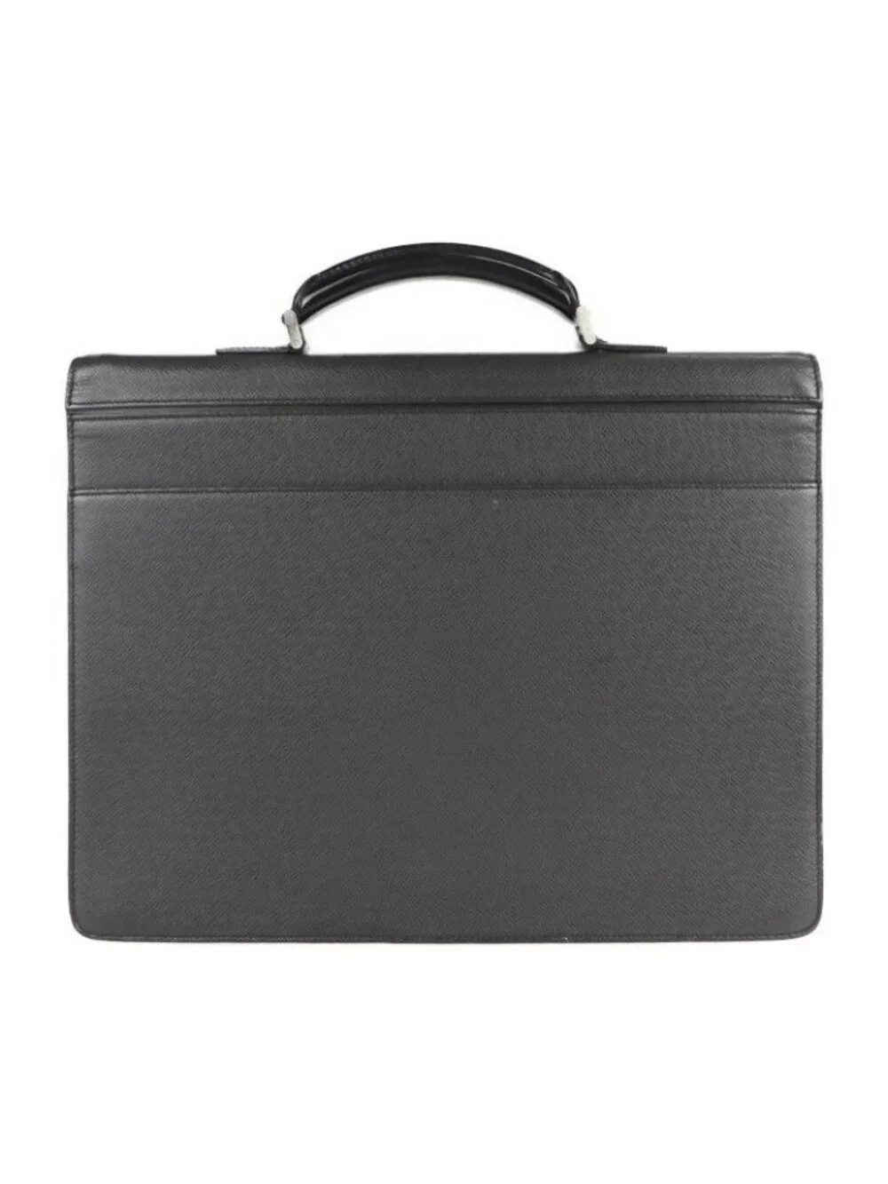 Louis Vuitton Robusto 1 Business Bag Leather Ardoise Black Hardware